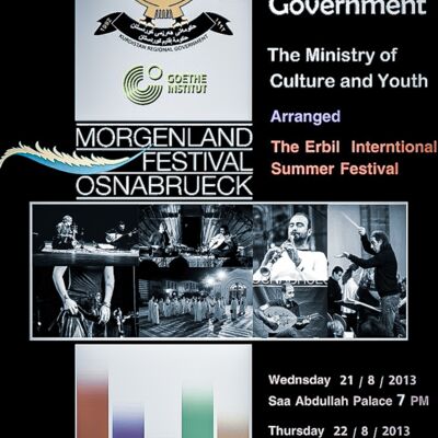 Poster Morgenland in Erbil 2013