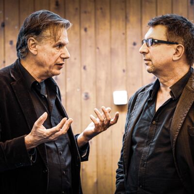 Frank Scheffer & Günter Wallbrecht © Philippe Frese