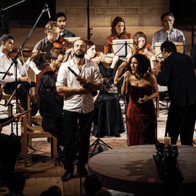 Kinan Azmeh, Aynur, Naci Özgüc & Morgenland Chamber Orchestra © Philippe Frese